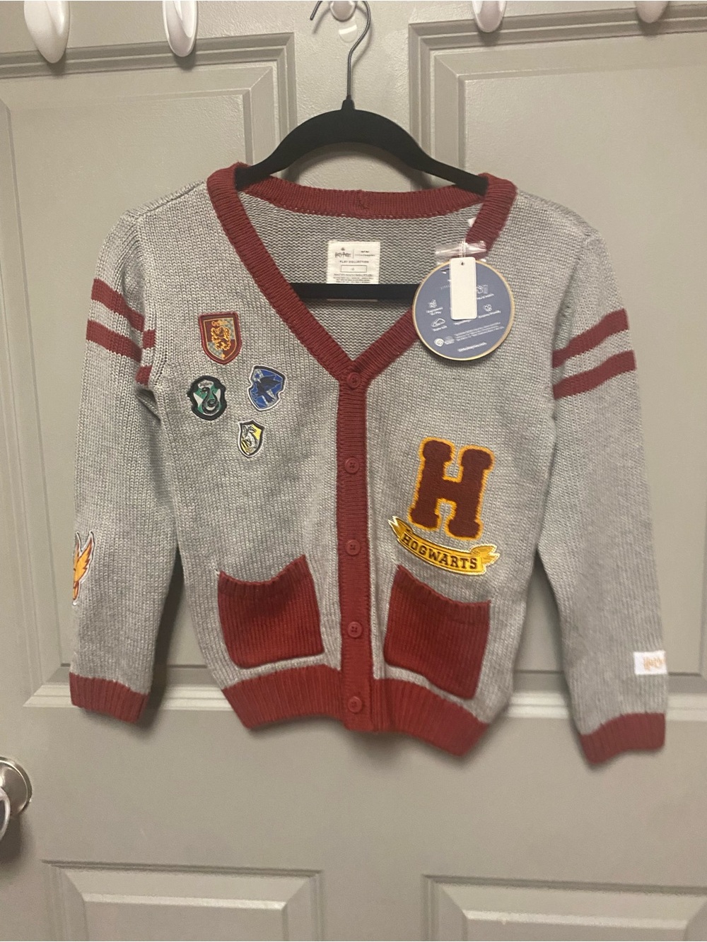 NWT Little Sleepies Harry Potter Cardigan - Size 6